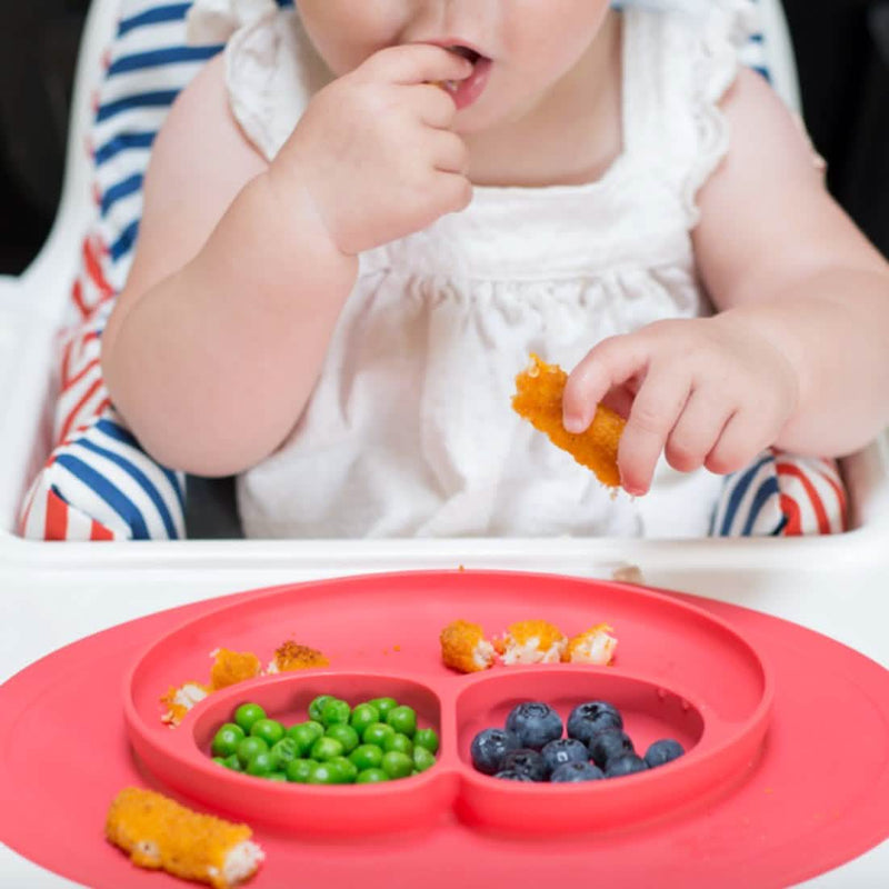 Silicone Feeding Placemat and 3-Section Plate Kitchen Tools & Gadgets - DailySale