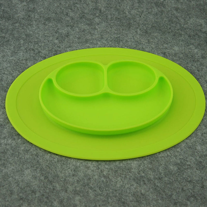 Silicone Feeding Placemat and 3-Section Plate Kitchen Tools & Gadgets - DailySale