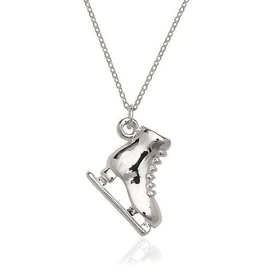 Silver Filled High Polish Finsh Skatecharm and Chain Necklaces - DailySale