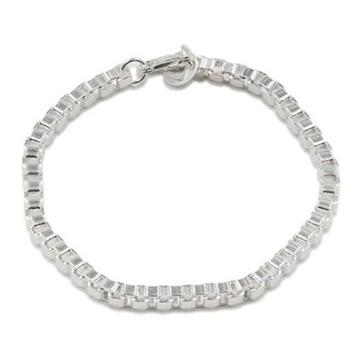 Silvertone Retro Chain Bracelet Bracelets - DailySale