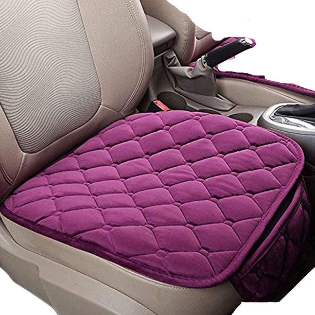 DailySale 2-Pack: Simple Comfortable Car Front Cushion Non-Slip Breathable Car Cushion | Beige