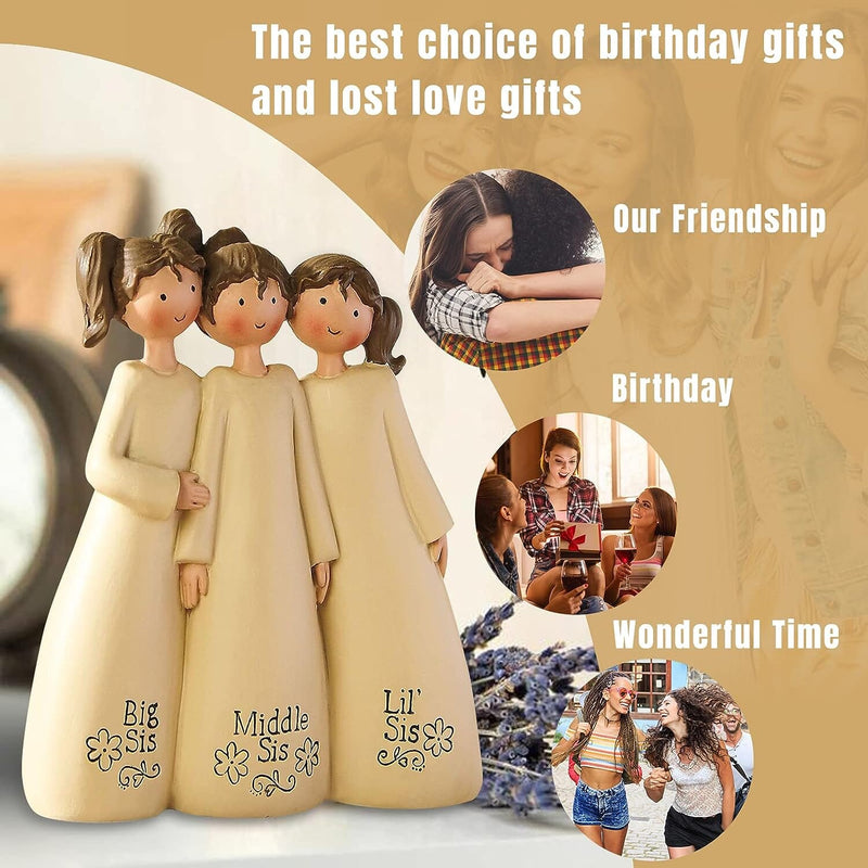 Sisters And Friends Sculpture Decorative Ornaments Holiday Decor & Apparel - DailySale