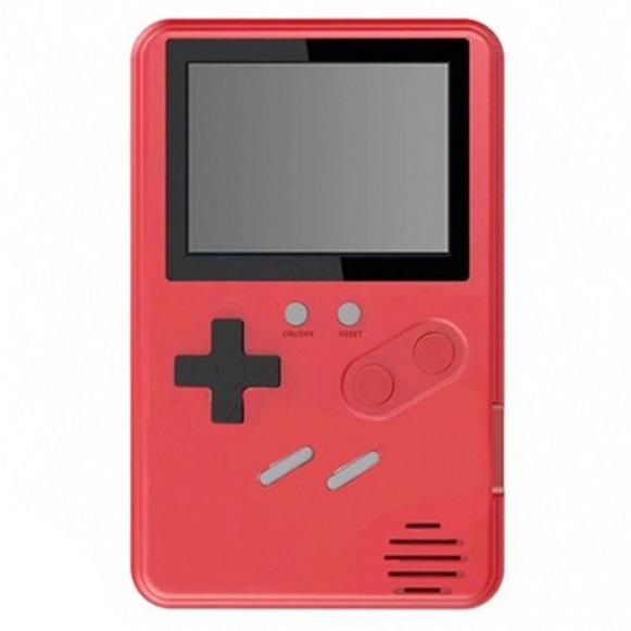 Slim Retro Gaming Device with 500 Games Built-In Toys & Games Red - DailySale