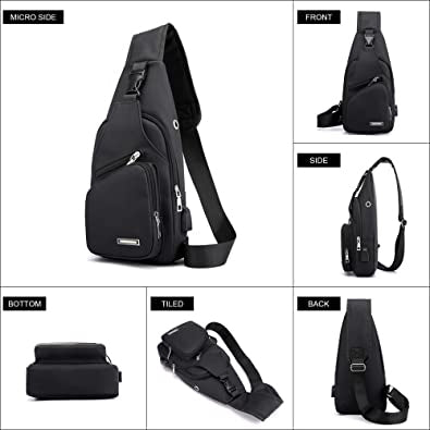 Sling Bag Crossbody Backpack for Men and Women Bags & Travel - DailySale
