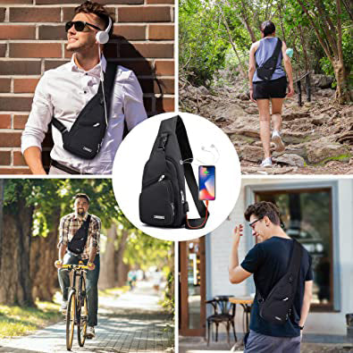Sling Bag Crossbody Backpack for Men and Women Bags & Travel - DailySale