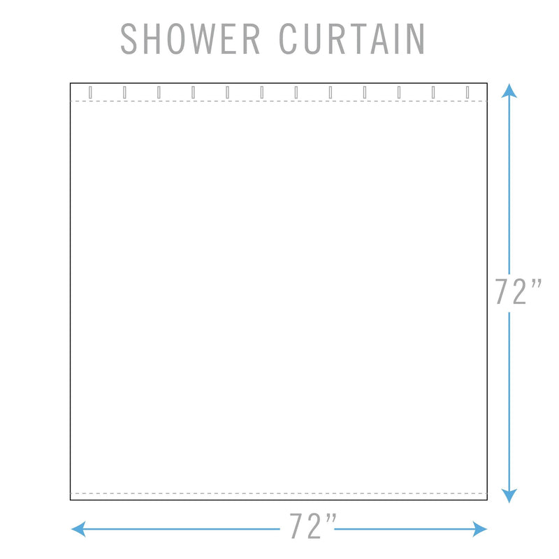 Sloane Street Bermuda Shower Curtain Bath - DailySale