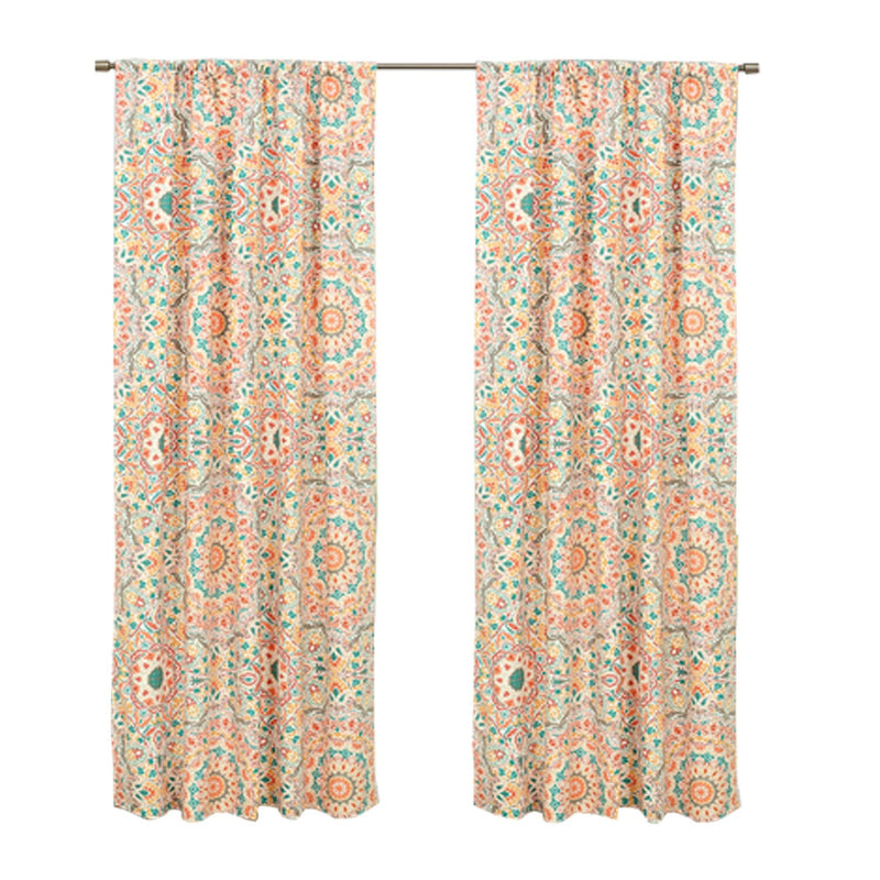 Sloane Street Cozumel Medallion Window Curtain Panel Pair Furniture & Decor - DailySale