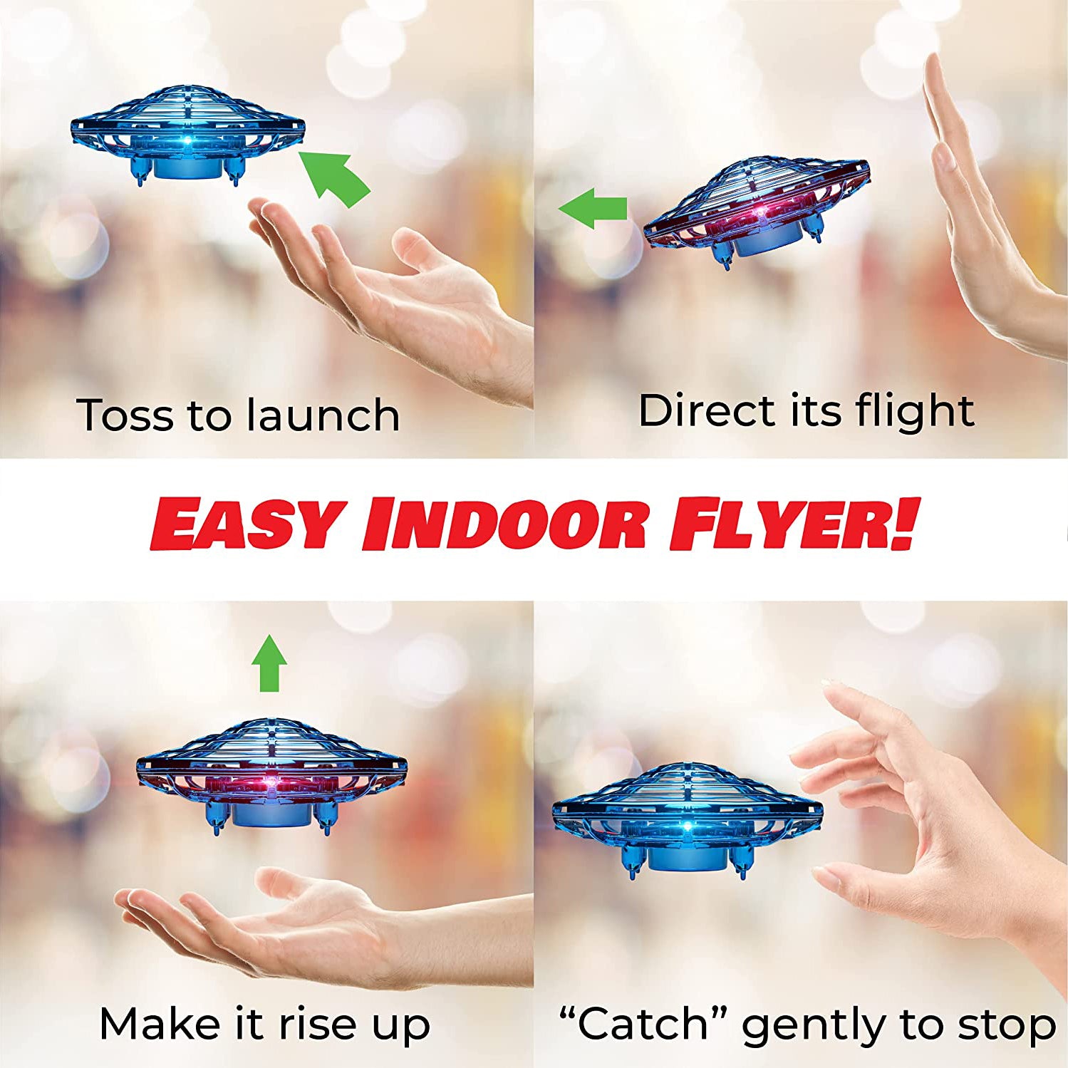 Small UFO Flying Ball Drone Toy Toys & Games - DailySale