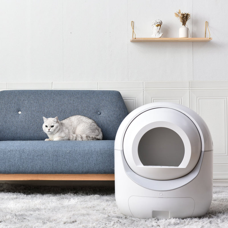 Smart Automatic Litter Box, Self -Cleaning Cat Litter Box for Multiple Cats Pet Supplies - DailySale