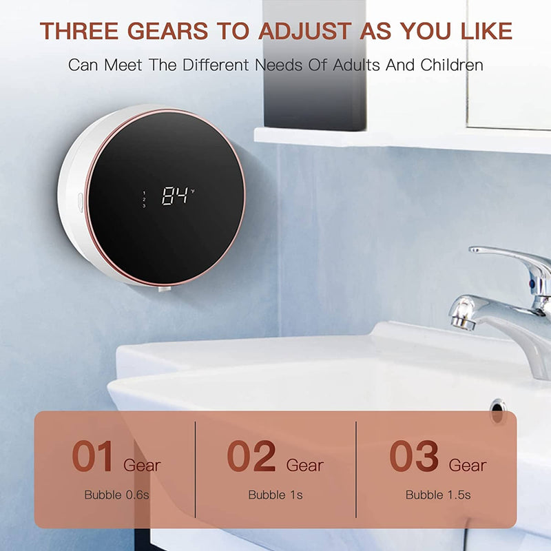 Smart Automatic Wall Mount Soap Dispenser Touchless Bath - DailySale