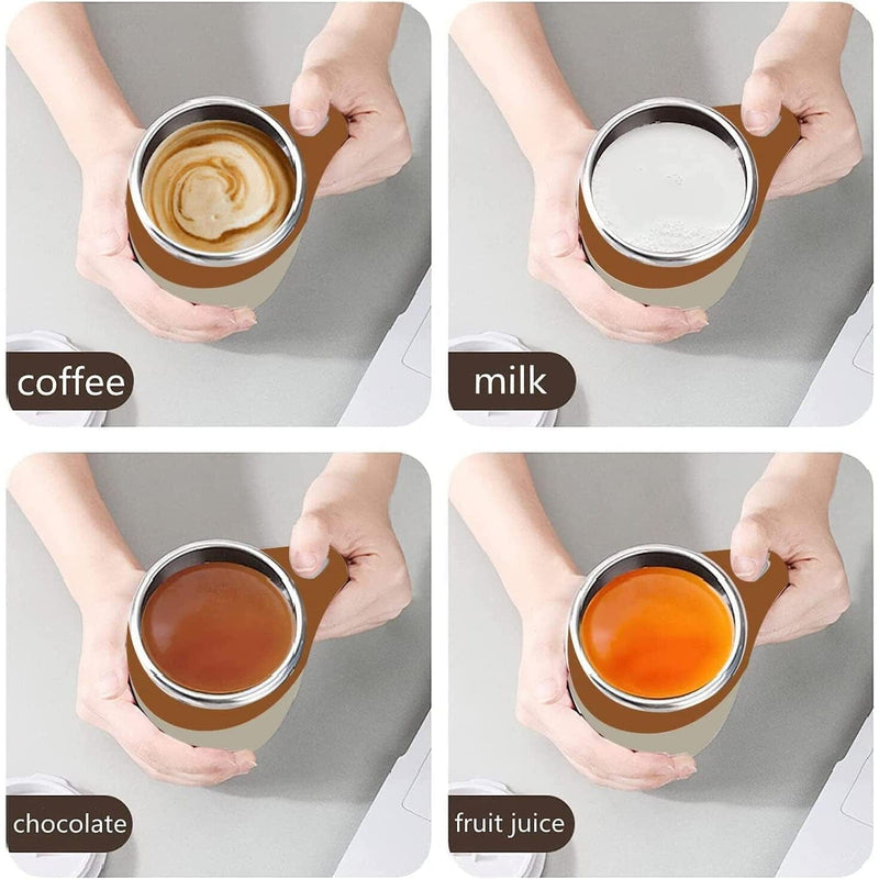 USB Rechargeable Automatic Self Stirring Magnetic Mug Electric Smart Mixer  Coffee Milk Mixing Cup Water Bottle Mugs Coffee Cups