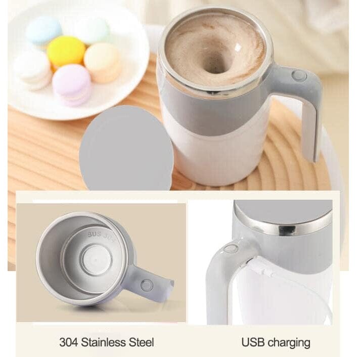 Smart Electric Self-Mixing Mug Wine & Dining - DailySale