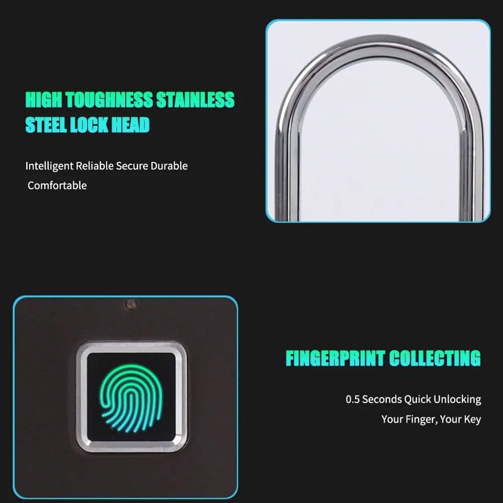 Smart Fingerprint Small Size Cabinet Dormitory Anti-theft Lock Everything Else - DailySale