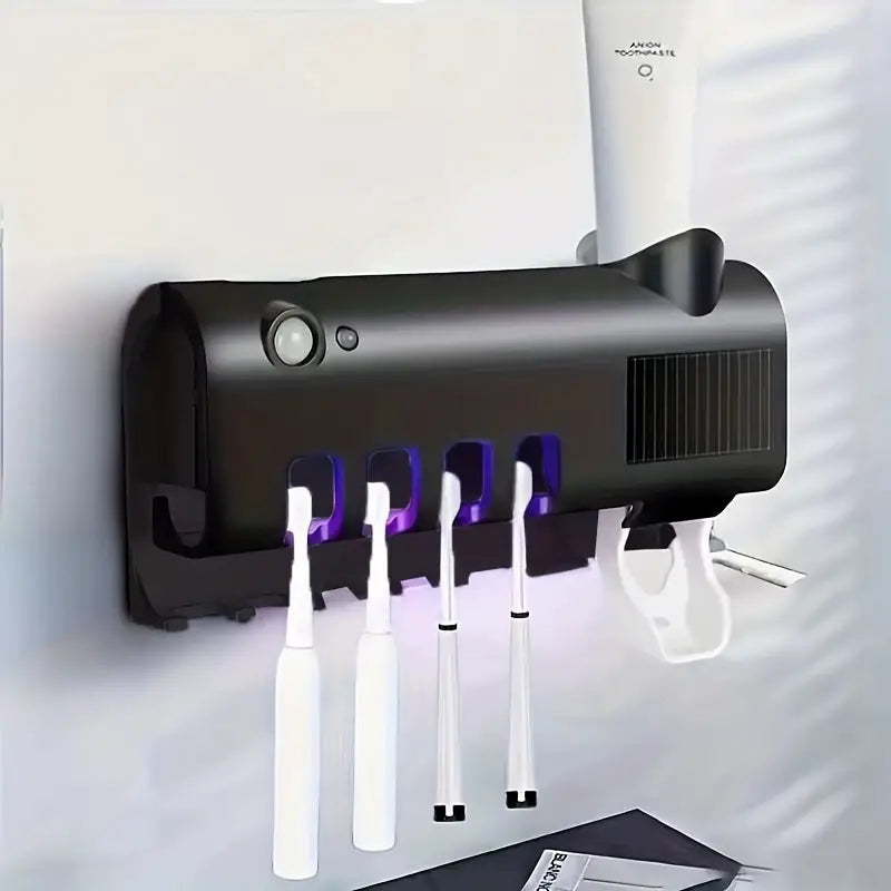 Smart Wall-Mounted Toothbrush UV Sterilizer Bath - DailySale