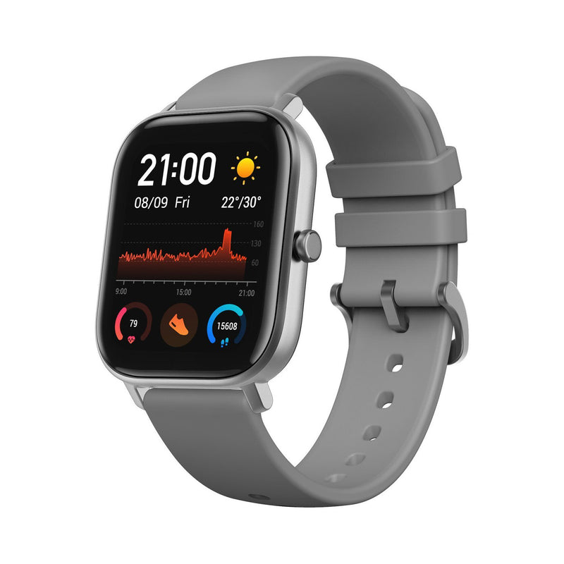 Smart Watch Fitness Tracker with Heart Rate, Blood Pressure, Blood Oxygen, Sleep Tracking & More Fitness Gray - DailySale