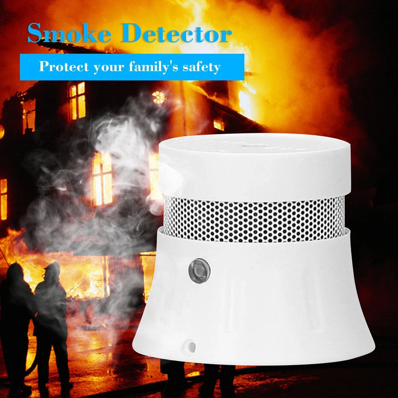 Smart WiFi Standalone Photoelectric Smoke Alarm Everything Else - DailySale