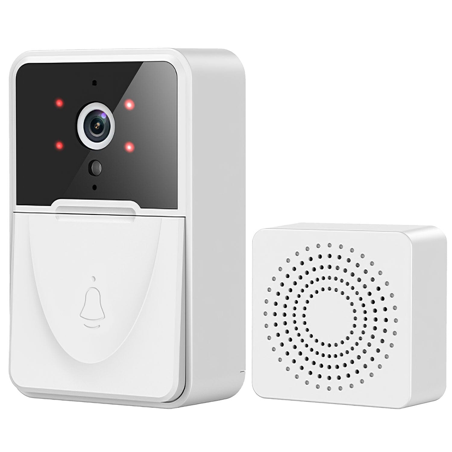 Smart Wireless Wi-Fi Video Security Doorbell Smart Home & Security - DailySale