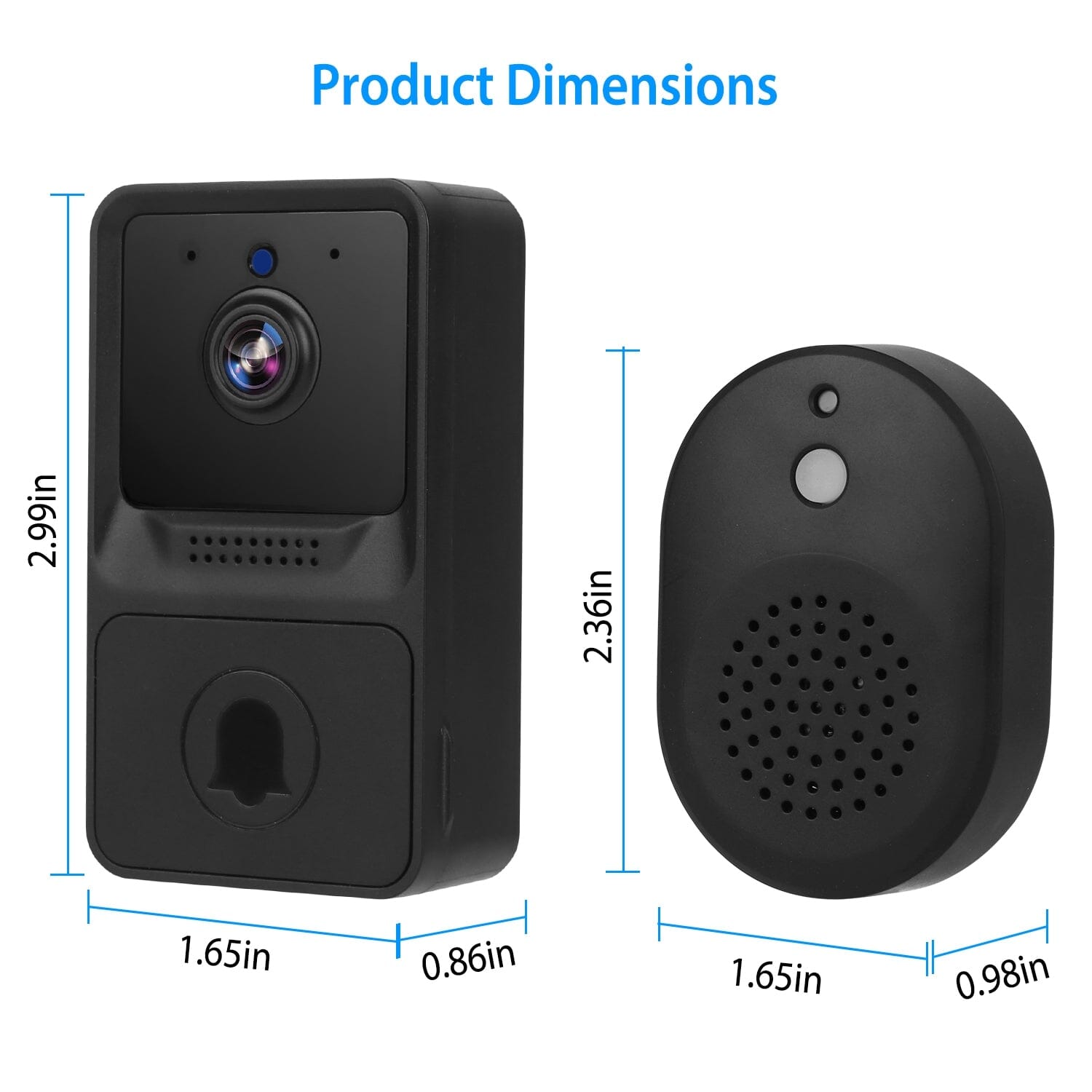 Smart Wireless WiFi Ring Doorbell Smart Home & Security - DailySale