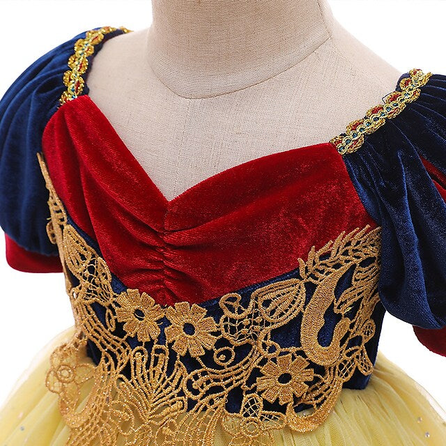 Snow White Fairytale Princess Cosplay Costume Dress Kids' Clothing - DailySale