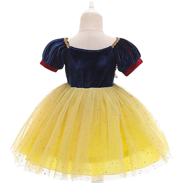 Snow White Fairytale Princess Cosplay Costume Dress Kids' Clothing - DailySale