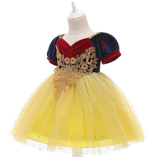 Snow White Fairytale Princess Cosplay Costume Dress Kids' Clothing - DailySale