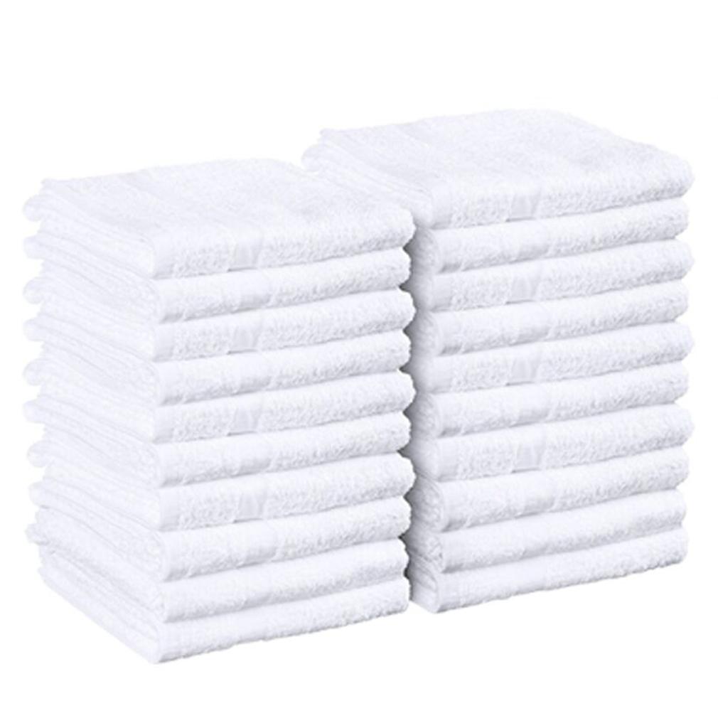 Soft and Lightweight Face/Hand Towels Home Essentials 12 Pack - DailySale