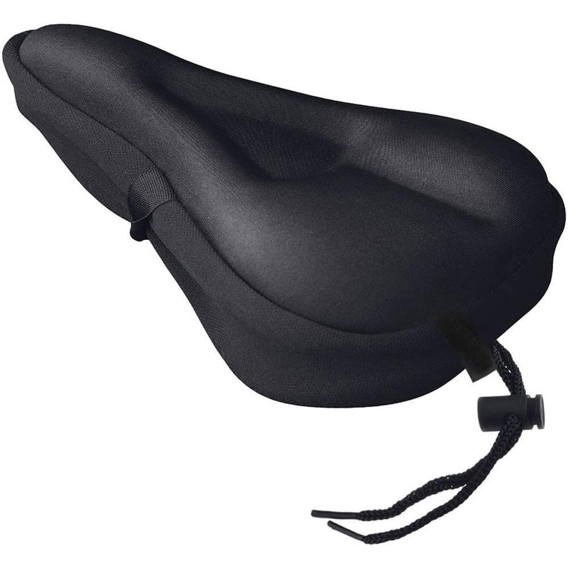 Soft Gel Bicycle Seat Cover Sports & Outdoors Black - DailySale