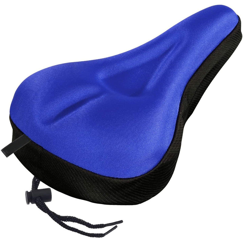 Soft Gel Bicycle Seat Cover Sports & Outdoors Blue - DailySale