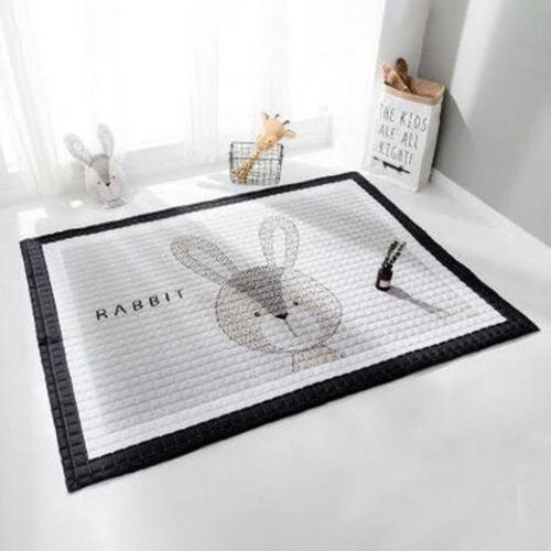 Soft Rectangle Baby Play Mat Baby Rabbit - DailySale