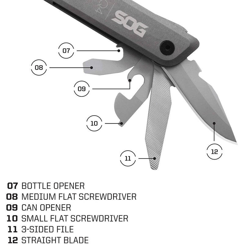 SOG Multitool with Hex Driver Set Tactical - DailySale