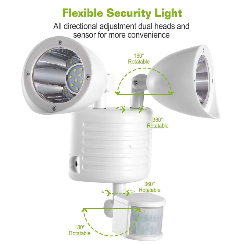 Solar Lights 22 LEDs Outdoor Security