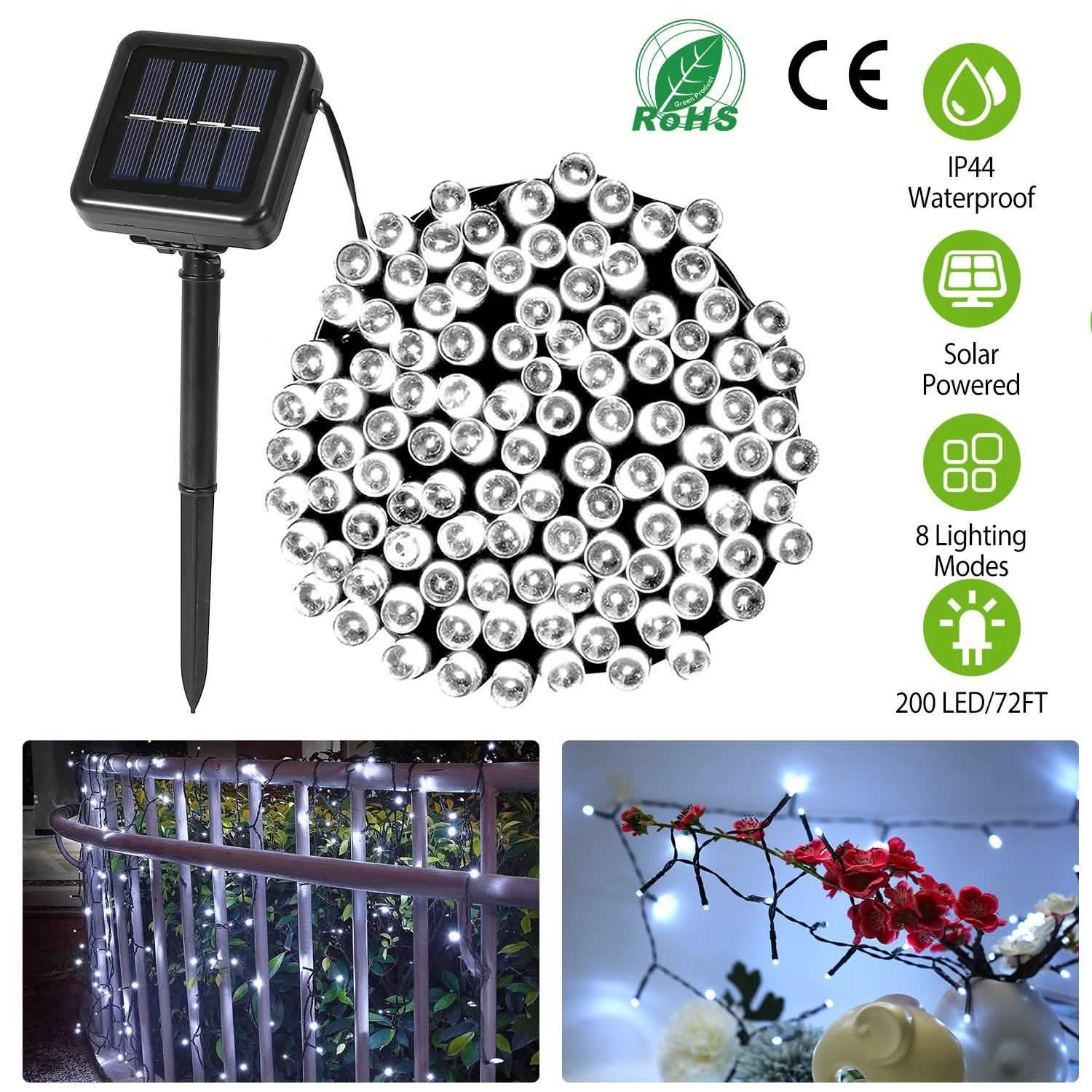 Solar Power LED String Lights Lighting & Decor - DailySale