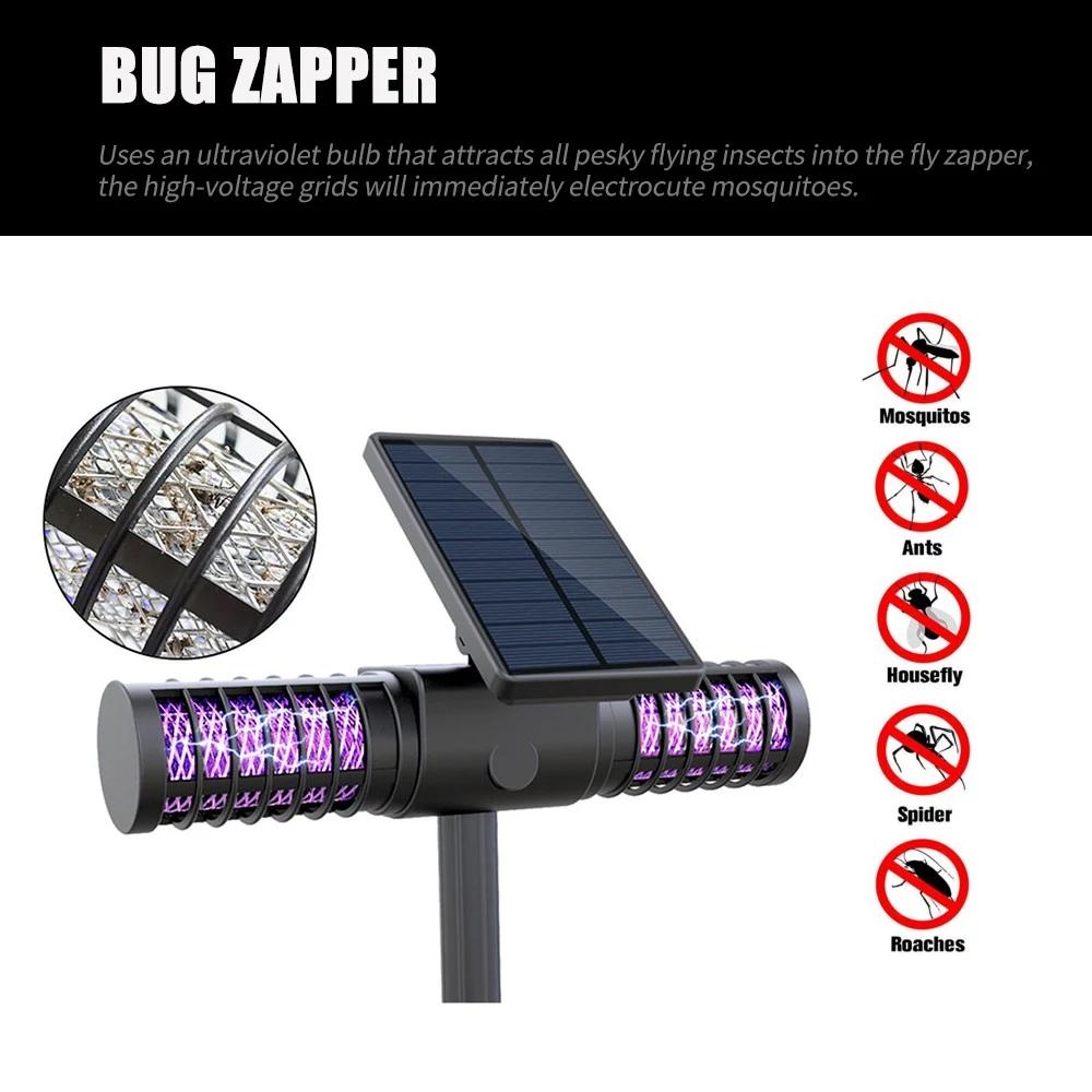 Solar Powered Bug Zapper Pest Control - DailySale