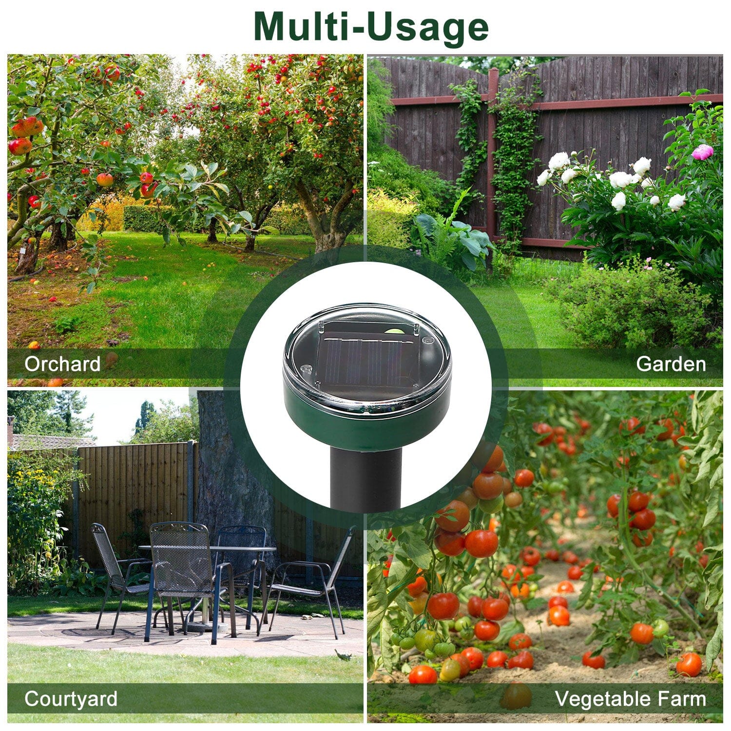 Solar Powered Mole Repeller Pest Control - DailySale