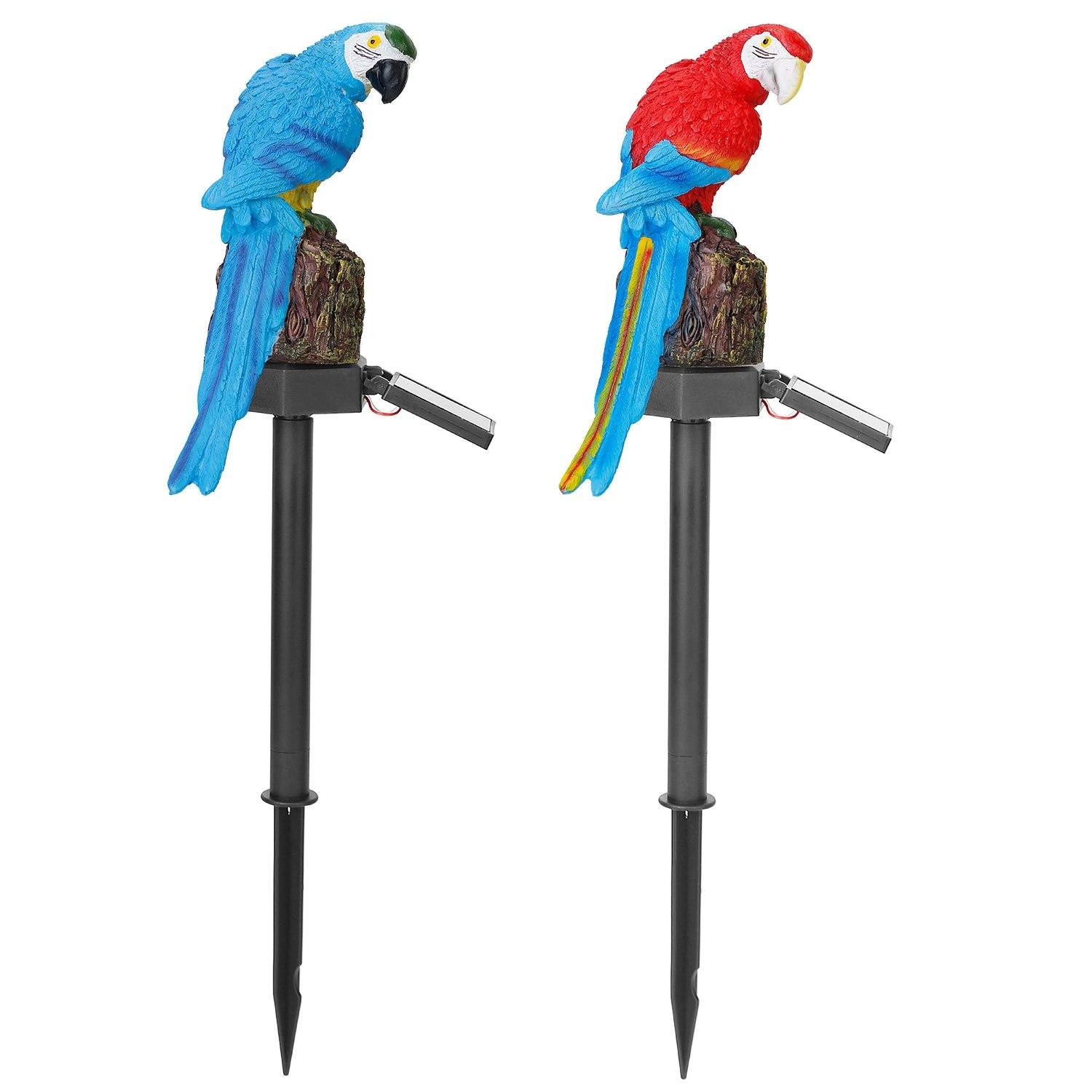 Solar Powered Parrot Garden Light IP65 Waterproof LED Outdoor Lighting - DailySale