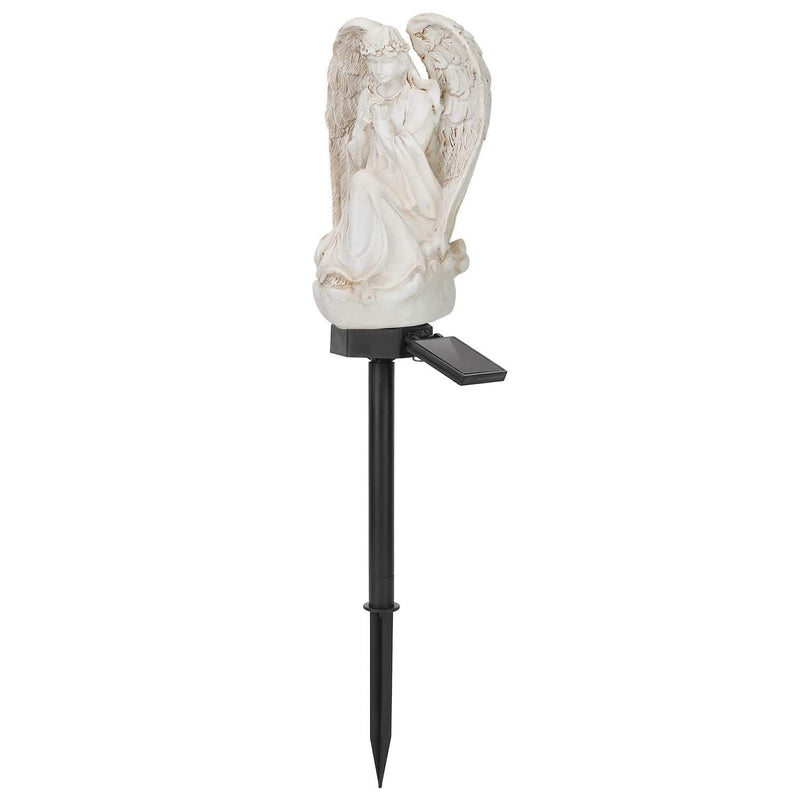 Solar Praying Angle Statue Garden Light Outdoor Lighting - DailySale