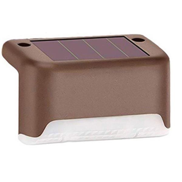 Solar Step Light Lighting & Decor Brown 1-Pack - DailySale