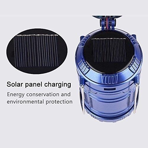 Solar USB Charging Tent Light + Fan Sports & Outdoors - DailySale