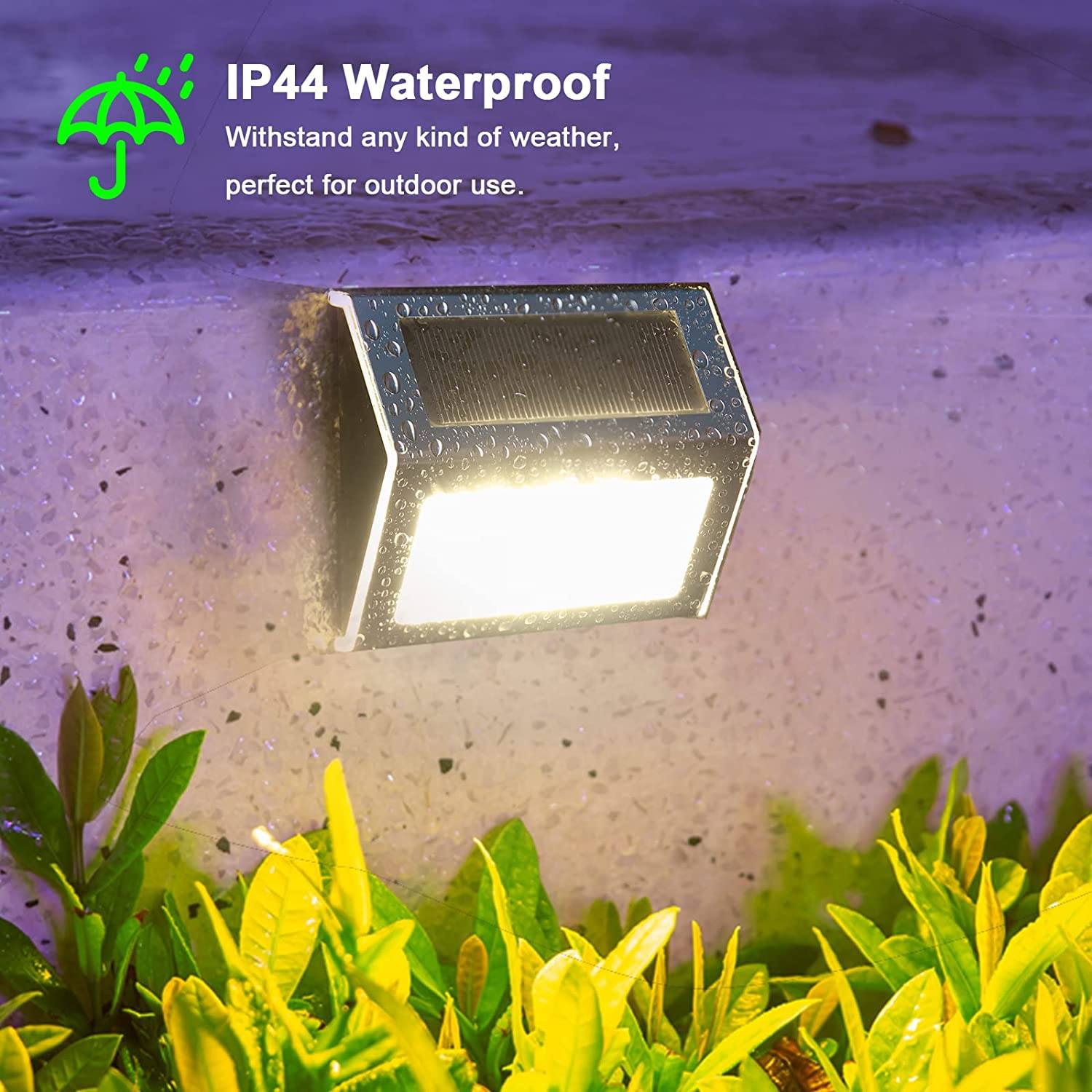 Solar Waterproof Outdoor Lights Outdoor Lighting - DailySale