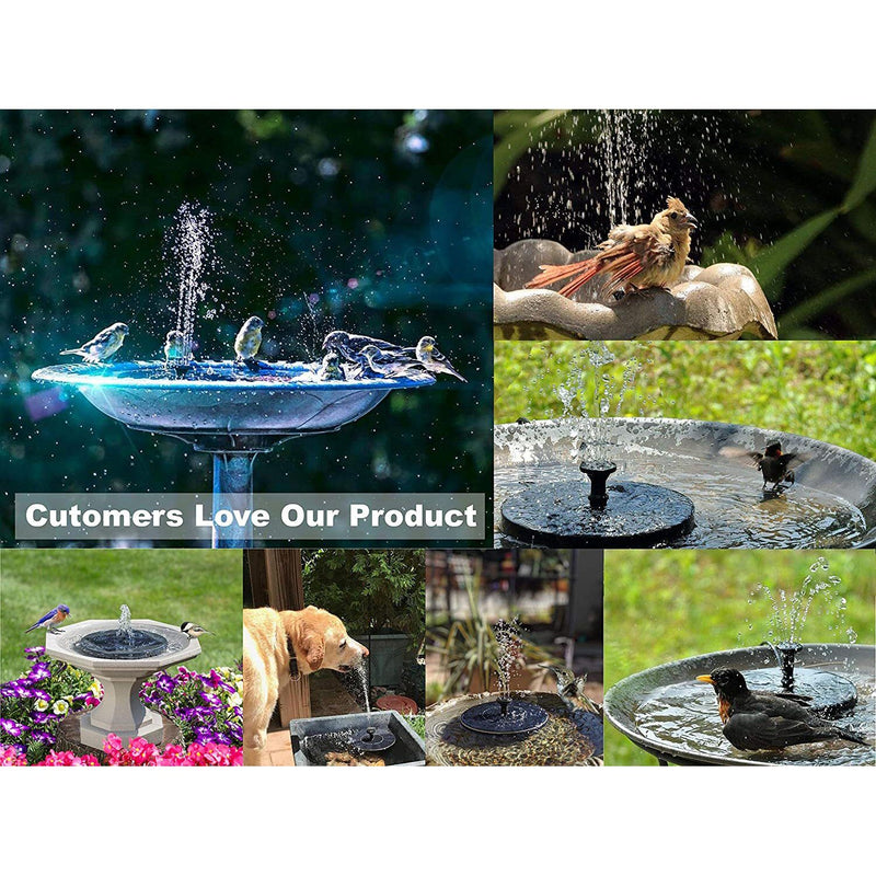 Solatec Solar Fountain Garden & Patio - DailySale