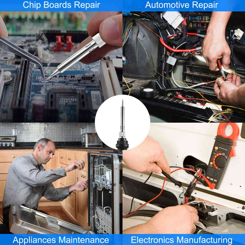 Soldering Iron 110V/60W Adjustable Temperature Home Improvement - DailySale