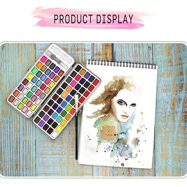 Solid Watercolor Pigment Set Everything Else - DailySale