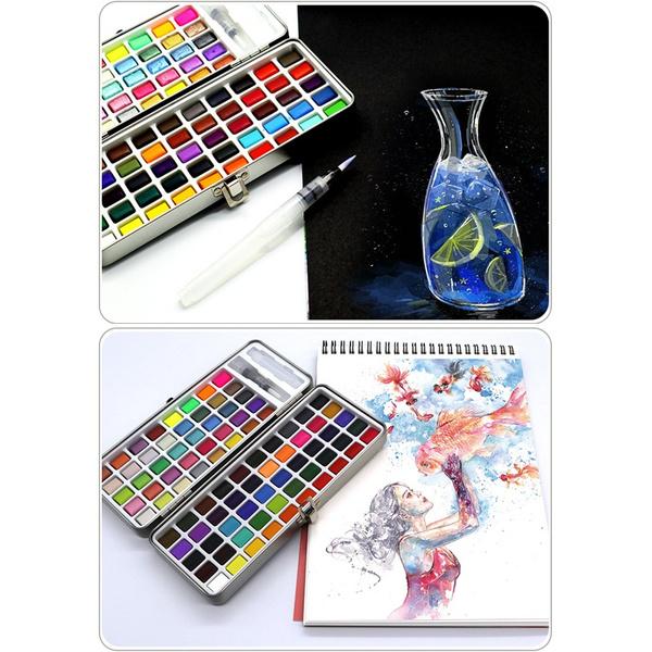 Solid Watercolor Pigment Set Everything Else - DailySale