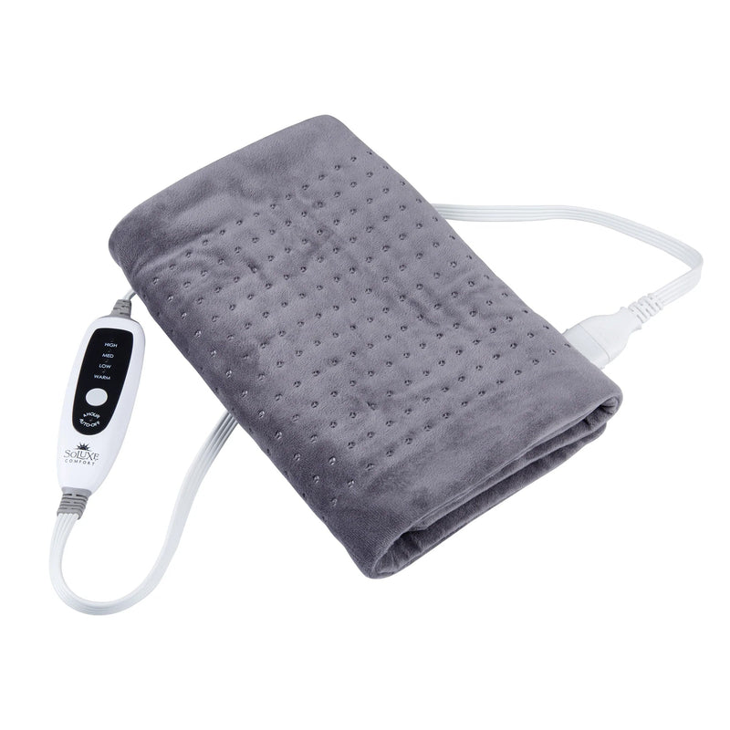 Soluxe Comfort XL King Size Heating Pad Wellness - DailySale