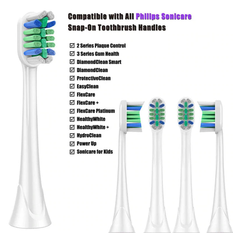 Sonic Replacement Toothbrush Heads Beauty & Personal Care - DailySale