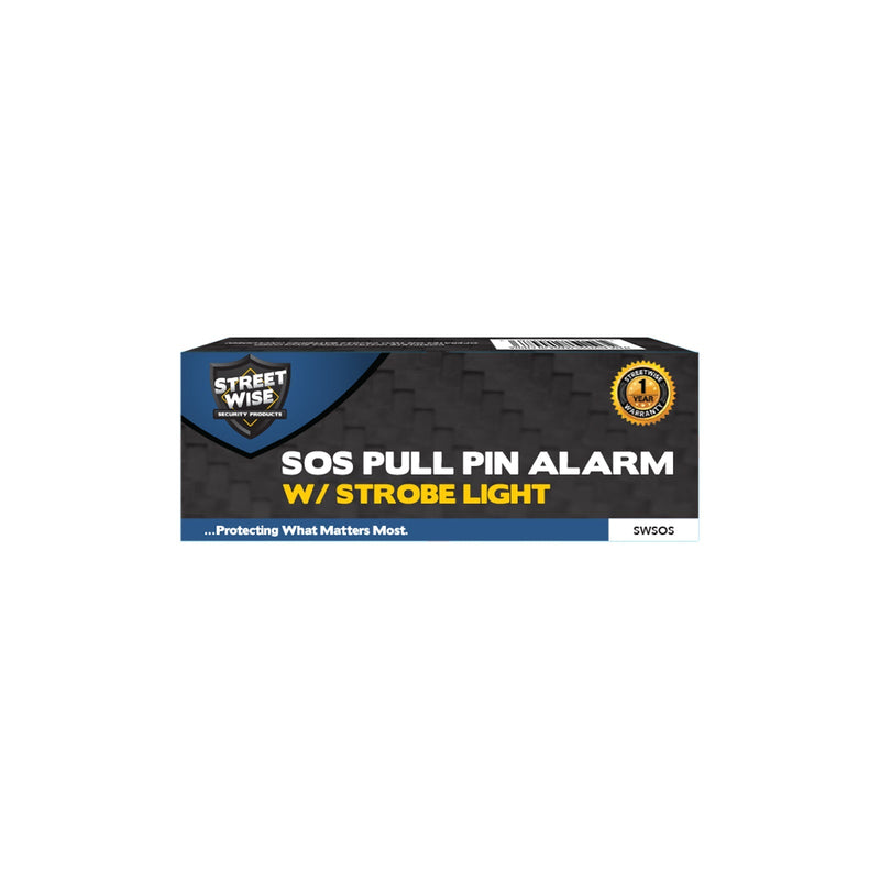 SOS Pull Pin Alarm with Strobe Light Tactical - DailySale