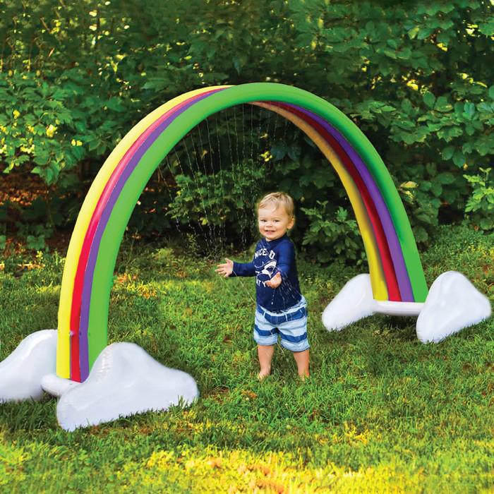Splash Buddies Kids Rainbow Arch Outdoor Water Sprinkler Sports & Outdoors - DailySale
