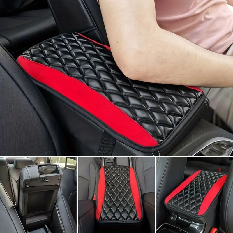 Sponge And PU Leather Armrest Pad Cover Automotive - DailySale