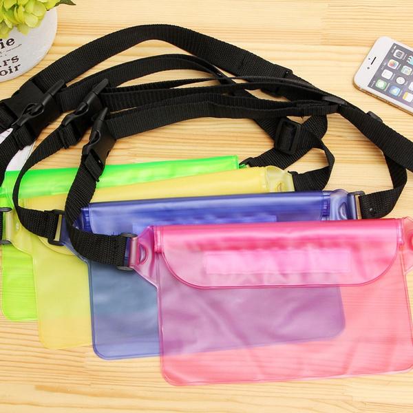 Sport Swimming Beach Waterproof Waist Bag Pouch Dry Case Fanny Pack Pocket Bags & Travel - DailySale