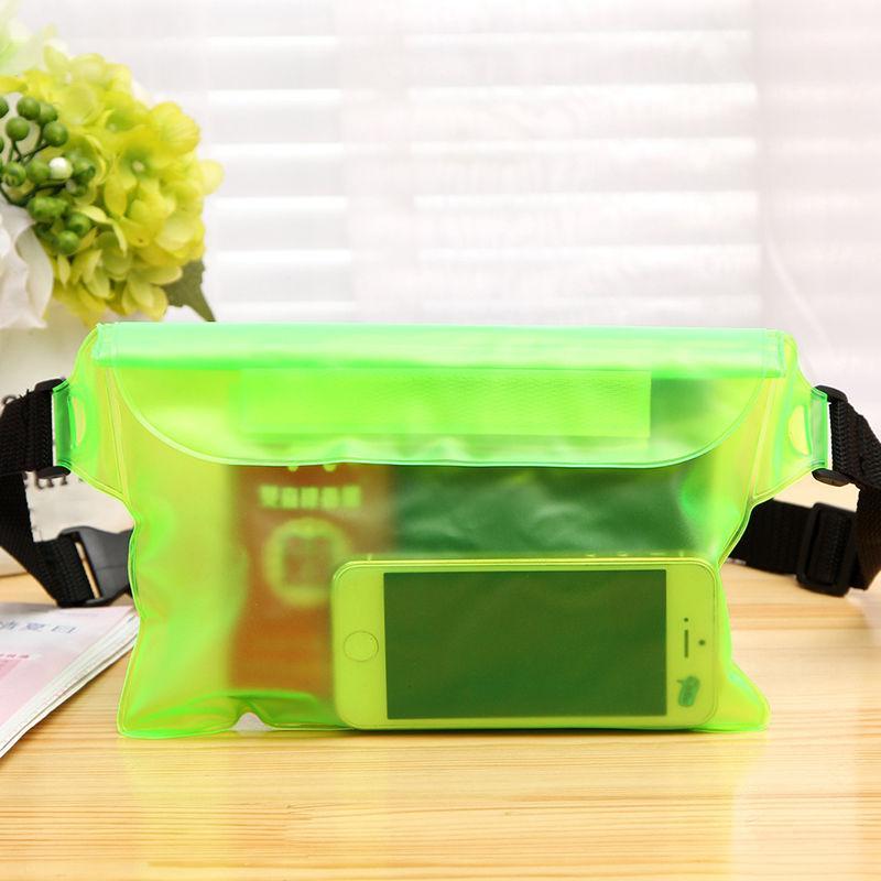 Sport Swimming Beach Waterproof Waist Bag Pouch Dry Case Fanny Pack Pocket Bags & Travel Green - DailySale